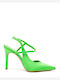 Sante Pointed Toe Green Heels