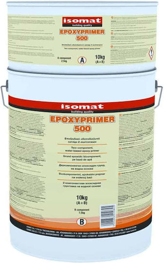Isomat Epoxyprimer 500 Grundierung Geeignet für Baumaterialien 10kg