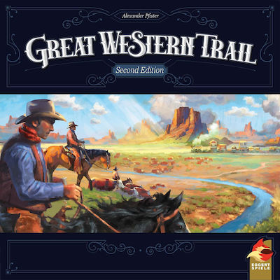 Eggert Spiele Joc de Masă Great Western Trail pentru 1-4 Jucători 12+ Ani