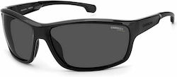 Carrera Sunglasses Μαύρα with Acetate Frame & Black Lens