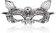 Naughty Toys BDSM Maske Katze Gesicht Spitze Maske Black