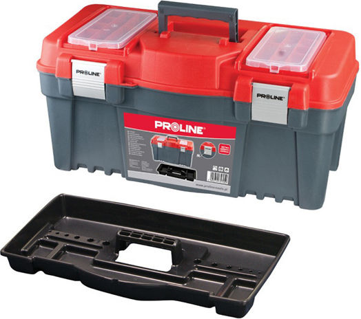 Proline Hand Tool Case Plastic with Tobacco Case Dimensions: W45.8xD25.7xH22.7cm