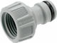 Gardena 18220-50 Faucet Hose Connector with Female Thread 21mm Gray
