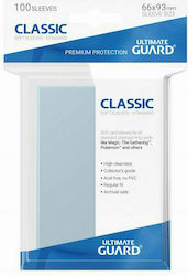 Ultimate Guard Classic Soft Sleeves Standard Size Accesorii pentru Jocuri de Cărți de Schimb Transparent UGD010001