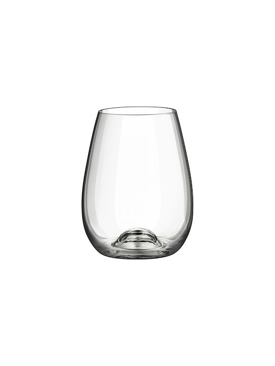 Max Home Wine Solution Glass for White and Red Wine made of Glass Goblet 460ml 1pcs