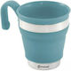 Outwell Collaps Classic Glas für Camping Blaue Faltbare