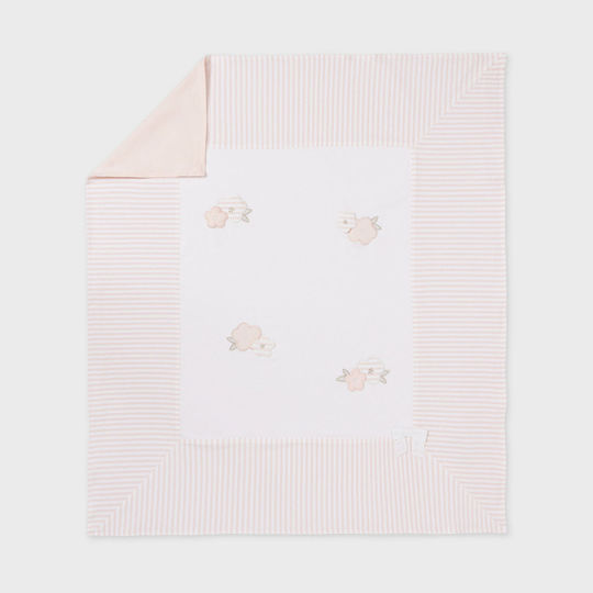 Mayoral Blanket Nursery Swaddling Blankets Ecofriends Pink 90x80cm