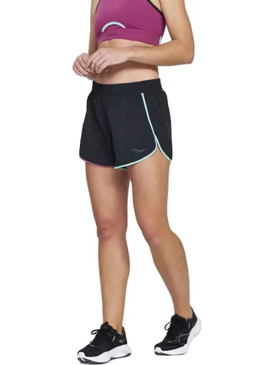 Saucony Pantaloni Scurți Sport pentru Femei Negru
