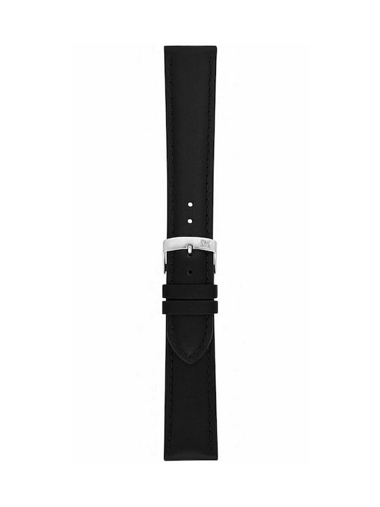 Morellato Grafic Leather Strap Black 18mm