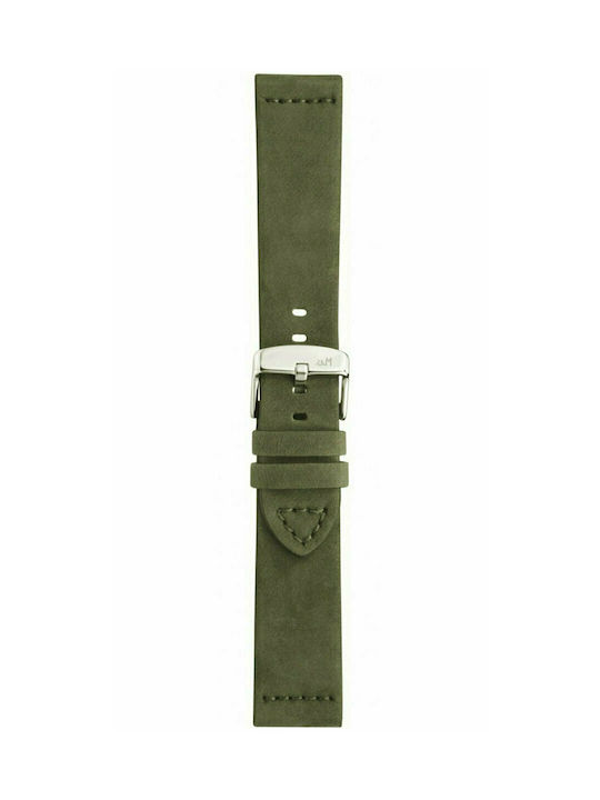 Morellato Bramante Leather Strap Green 22mm