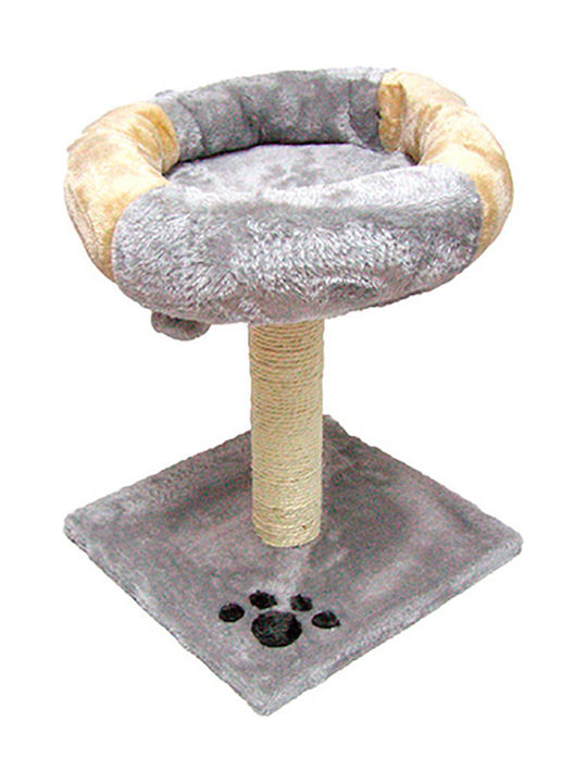 Pet Interest Wheel Cat Tree Γκρι 35x35x51εκ. Pet Interest Wheel Cat Tree Γκρι 35x35x51εκ.