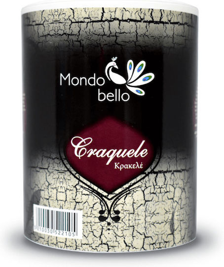 Mondobello Handwerks-Crackle Transparent Wasserlack Matt 750ml