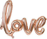 Balloon Foil Jumbo Valentine's Day Letter Rose Gold 102cm