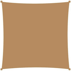 Showood Quadrat Sonnensegel Beige 5x5m 230gr/m²