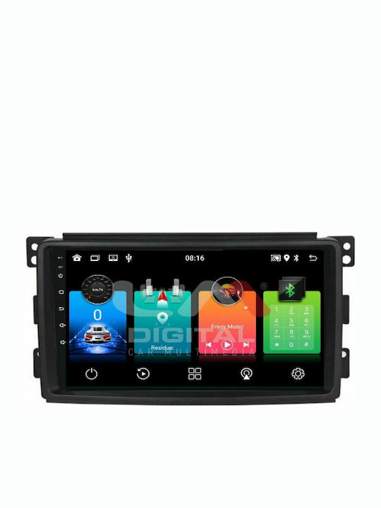 LM Digital Автомобилна Аудио Система (Блутут/USB/WiFi/GPS/Apple-Carplay/Android-Auto) с Тъчскрийн 9"