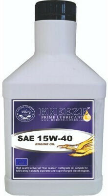 Breeze SAE Λάδι Αυτοκινήτου 15W-40 1lt