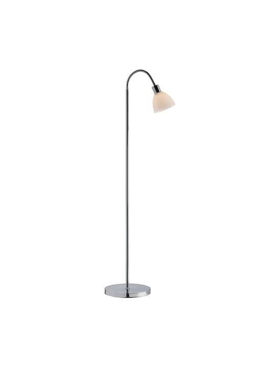 Nordlux Ray Floor Lamp H155xW12cm. with Socket for Bulb E14 Silver