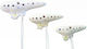 The Original Schwarz Ocarina CCL 02 Concert Ceramic in Tuning C 10 Holes