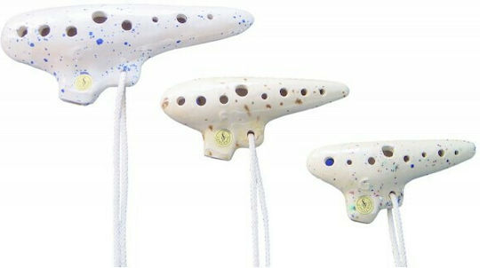 The Original Schwarz Ocarina CCL 02 Concert Ceramic in Tuning C 10 Holes
