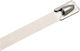 Elvhx AISI304 Δεματικά Καλωδίων Πλαστικά 360mmx7.9mm σε Ασημί χρώμα (100τμχ) (1154)