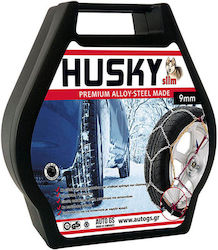 Husky No 110 Αντιολισθητικές Αλυσίδες με Πάχος 9mm για Επιβατικό Αυτοκίνητο 2τμχ