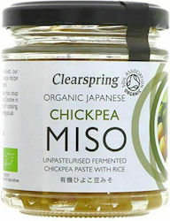 Clearspring Άλειμμα Ιαπωνική Πάστα Miso από Ρεβίθια 150gr