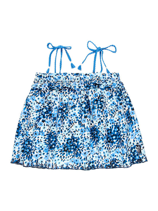 Kinderbluse Ärmellos Hellblau