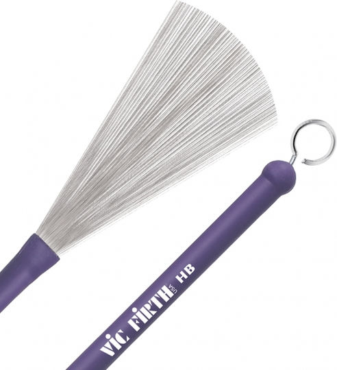 Vic Firth Brushes HB Heritage Brass in Purple Color