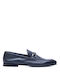 BARRETT LEATHER MOCASINS - Albastru 221U024/BLU