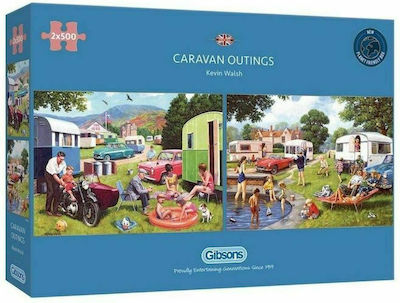 Puzzle Caravan Outings 2D 1000 Κομμάτια