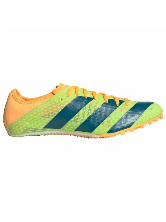 Adidas Sprintstar Ανδρικά Αθλητικά Παπούτσια Spikes Pulse Lime / Real Teal / Flash Orange