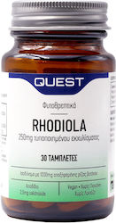 Quest Rhodiola 250mg 30 ταμπλέτες