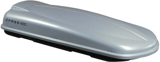 Free Plast Free Dachboxen für Autos 480lt Silber