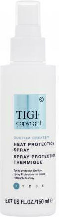 Tigi Copyright Custom Create Heat Protection Spray Spray Protecție termică pentru păr pentru Îndreptare 150ml