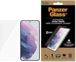 PanzerGlass Full Face Tempered Glass Black Compatible with Galaxy S22 5G