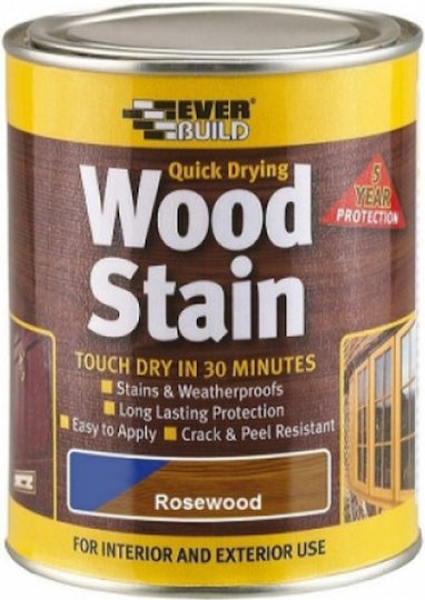Everbuild Wood Stain Βερνίκι Εμποτισμού Δρυς Σκούρος 750ml