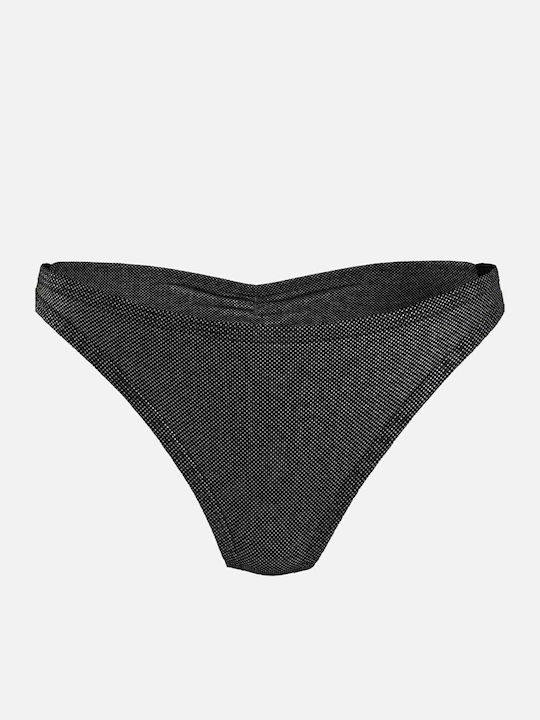 Bikini Slip High Waist Black