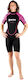 Mares Manta Einzelstück Neoprenanzug mit Reißverschluss Rosa / Schwarz 2.2mm
