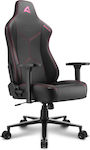 Sharkoon Skiller SGS30 Artificial Leather Gaming Chair with Adjustable Arms Black/Pink