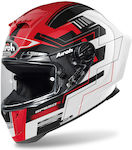 Airoh GP 550 S Challenge Red Gloss Κράνος Μηχανής Full Face 1370gr με Pinlock