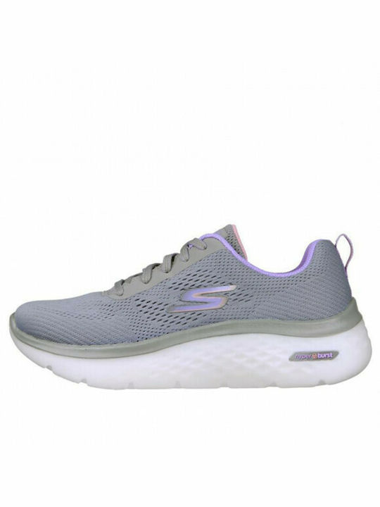 Skechers Hyper Burst Γυναικεία Sneakers Γκρι