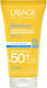 Uriage Bariesun Unscented Moisturizing Cream Waterproof Sunscreen Cream Face SPF50 50ml