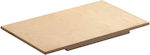 Eppicotispai Rectangular Wooden Chopping Board Beige 97x54cm