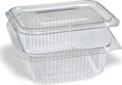Disposable Plastic PET Tableware for Cold 500ml Transparent 100pcs 00269