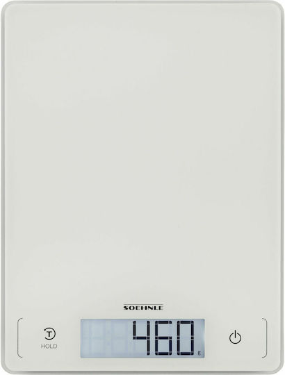 Soehnle Profi 300 Digital Kitchen Scale Up To 5kg White
