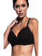 Bluepoint Bikini Bra with Adjustable Straps Black