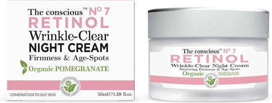 Biovene The Conscious Wrinkle Clear Cream Face Night 50ml
