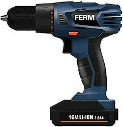 Ferm CDM1134 Δραπανοκατσάβιδο Μπαταρίας 16V 1x1.5Ah