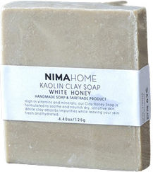 Nima Kaolin White Honey Soap Bar