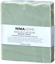 Nima Kaolin Grüne Minze Seifenriegel